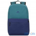 Рюкзак міський Rivacase 5560 Aquamarine/Cobalt Blue — інтернет магазин All-Ok. фото 2