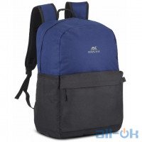 Рюкзак міський Rivacase 5560 Cobalt Blue/Black