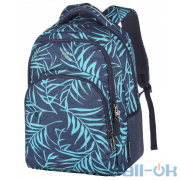 Рюкзак для ноутбука Wenger Upload 16" Navy Fern Print (606474)