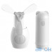 Вентилятор портативний Baseus Tricolor Bear Portable Folding Fan White (CXZD-A02) — інтернет магазин All-Ok. фото 1