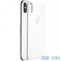 Захисне скло для телефону Baseus Tempered Glass 0.3mm All-Coverage Arc-Surface для iPhone X/Xs Silver (SGAPIPHX-4D0S)
