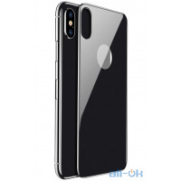 Захисне скло для телефону Baseus Tempered Glass 0.3mm All-Coverage Arc-Surface для iPhone X/Xs Space Gray (SGAPIPHX-4D0G)