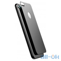 Захисне скло для телефону Baseus All-coverage Full-glass Back Film для iPhone 7 Plus Black (SGAPIPH7P-BM01)