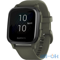 Смарт-годинник Garmin Venu Sq Music Edition Moss/Slate (010-02426-13)