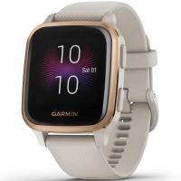 Смарт-годинник Garmin Venu Sq Music Edition Light Sand/Rose Gold (010-02426-11)