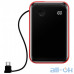 Зовнішній акумулятор (Power Bank) Baseus Mini S 10000mAh Digital Display Type-C Red (PPXF-A09) — інтернет магазин All-Ok. фото 3