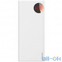 Зовнішній акумулятор (Power Bank) Baseus Mulight PD QC3.0 20000mAh White (PPALL-MY02)