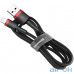 Кабель Lightning Baseus Cafule Cable USB для iP 2A 3m Red+Black (CALKLF-R91) — інтернет магазин All-Ok. фото 2