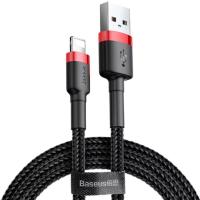 Кабель Lightning Baseus Cafule Cable USB для iP 2A 3m Red+Black (CALKLF-R91)
