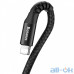 Кабель Lightning Baseus USB Cable to Lightning Fish Eye Spring 1m Black (CALSR-01) — інтернет магазин All-Ok. фото 2