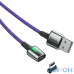 Кабель Lightning Baseus Zinc Magnetic Cable USB для iP 1.5A 2m Purple (CALXC-B05) — інтернет магазин All-Ok. фото 2