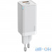 Мережевий зарядний пристрій Baseus GaN2 Q.Charger C+U 45W Type-C 60W White (CCGAN-Q02) — інтернет магазин All-Ok. фото 3