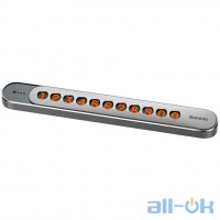 Тимчасова карта парковки (автовізитка) Baseus Sliding Cover Temporary Parking Number Plate Silver ACNUM-E0S