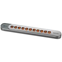 Тимчасова карта парковки (автовізитка) Baseus Sliding Cover Temporary Parking Number Plate Silver ACNUM-E0S