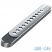 Тимчасова карта парковки (автовізитка) Baseus Sliding Cover Temporary Parking Number Plate Silver ACNUM-E0S — інтернет магазин All-Ok. фото 1
