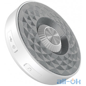 Портативна колонка Baseus E03 Silver/White (NGE03-S2)