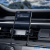 Автомобільний тримач для смартфона Baseus Steel Cannon Air Outlet Car Mount Black (SUGP-01) — інтернет магазин All-Ok. фото 4