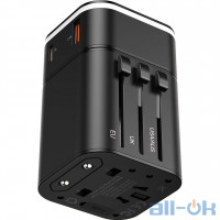 Мережевий зарядний пристрій Baseus Removable 2-in-1 Universal Black (TZPPS-01)