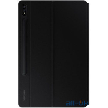 Чохол-книжка Samsung Book Cover для Galaxy Tab S7 Plus T970 (EF-BT970PBEGRU) Black
