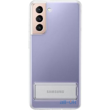 Чехол  Samsung Clear Standing Cover для Samsung Galaxy S21 (EF-JG991CTEGRU) Transparency