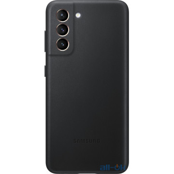 Чохол Samsung Leather Cover для Samsung Galaxy S21 (EF-VG991LBEGRU) Black 