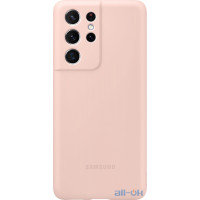 Чохол Samsung Silicone Cover для Samsung Galaxy S21 Ultra (EF-PG998TPEGRU) Pink