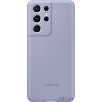 Чохол Samsung Silicone Cover для Samsung Galaxy S21 Ultra (EF-PG998TVEGRU) Violet