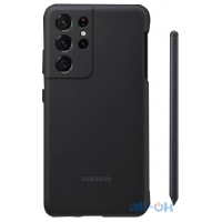 Чохол  Samsung Silicone Cover with S Pen для Samsung Galaxy S21 Ultra (EF-PG99PTBEGRU) Black 
