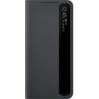 Чохол-книжка Samsung Clear View Cover для Samsung Galaxy S21 (EF-ZG991CBEGRU) Black 