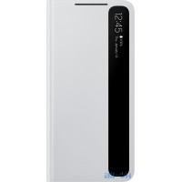Чохол-книжка Samsung Clear View Cover для Samsung Galaxy S21  Plus (EF-ZG996CJEGRU) Light Gray 