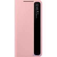 Чохол-книжка Samsung Clear View Cover для Samsung Galaxy S21 (EF-ZG991CPEGRU) Pink