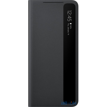 Чохол-книжка  Samsung Clear View Cover для Samsung Galaxy S21 Ultra (EF-ZG998CBEGRU) Black 