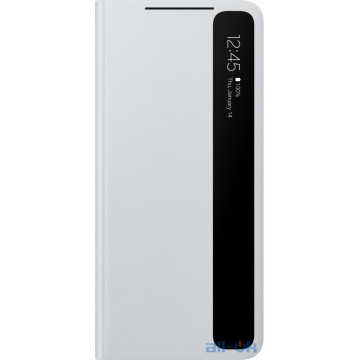 Чохол-книжка  Samsung Clear View Cover для Samsung Galaxy S21 Ultra (EF-ZG998CJEGRU) Light Gray 
