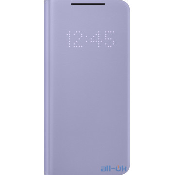 Чохол-книжка Samsung LED View Cover для Samsung Galaxy S21 Plus (EF-NG996PVEGRU) Violet 