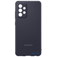 Чохол  Silicone Cover для Samsung Galaxy  A72 EF-PA725TBEGRU Black