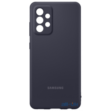Чохол  Silicone Cover для Samsung Galaxy  A72 EF-PA725TBEGRU Black