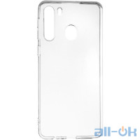 Чохол Ultra Thin Air Case для Samsung A215 (A21) Transparent
