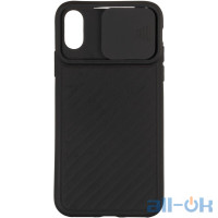 Чохол Carbon Camera Air Case для iPhone X/XS Black