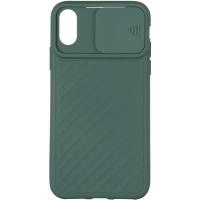 Чохол Carbon Camera Air Case для iPhone X/XS Green