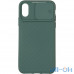 Чохол Carbon Camera Air Case для iPhone X/XS Green — інтернет магазин All-Ok. фото 1
