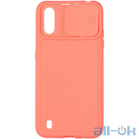 Чохол Carbon Camera Air Case для Samsung A015 (A01) Orange