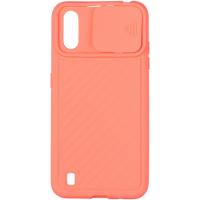 Чохол Carbon Camera Air Case для Samsung A015 (A01) Orange