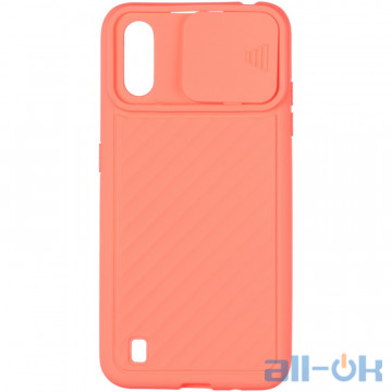 Чохол Carbon Camera Air Case для Samsung A015 (A01) Orange