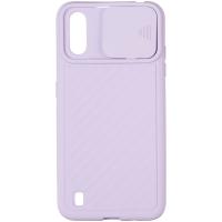 Чохол Carbon Camera Air Case для Samsung A015 (A01) Violet