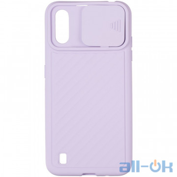 Чохол Carbon Camera Air Case для Samsung A015 (A01) Violet