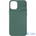 Чохол Carbon Camera Air Case для iPhone 12 Mini Green — інтернет магазин All-Ok. фото 1