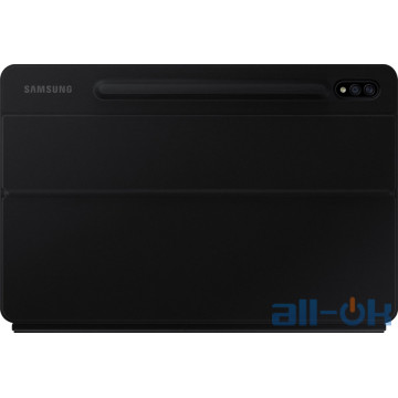 Чохол-клавіатура Samsung для Galaxy Tab S7 Plus T97x (EF-DT970BBRGRU) Black 
