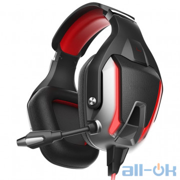 Навушники ONIKUMA Gaming with LED K15 Black-Red