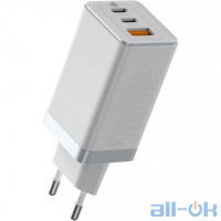 Мережевий зарядний пристрій Baseus GaN2 Pro Quick Charger White (CCGAN2P-B02)