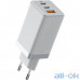 Мережевий зарядний пристрій Baseus GaN2 Pro Quick Charger White (CCGAN2P-B02) — інтернет магазин All-Ok. фото 2
